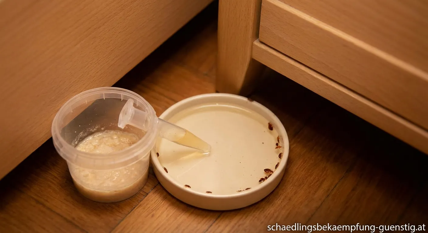 Funktionsweise einer Bettwanzen CO2 Falle mit Lockstoff