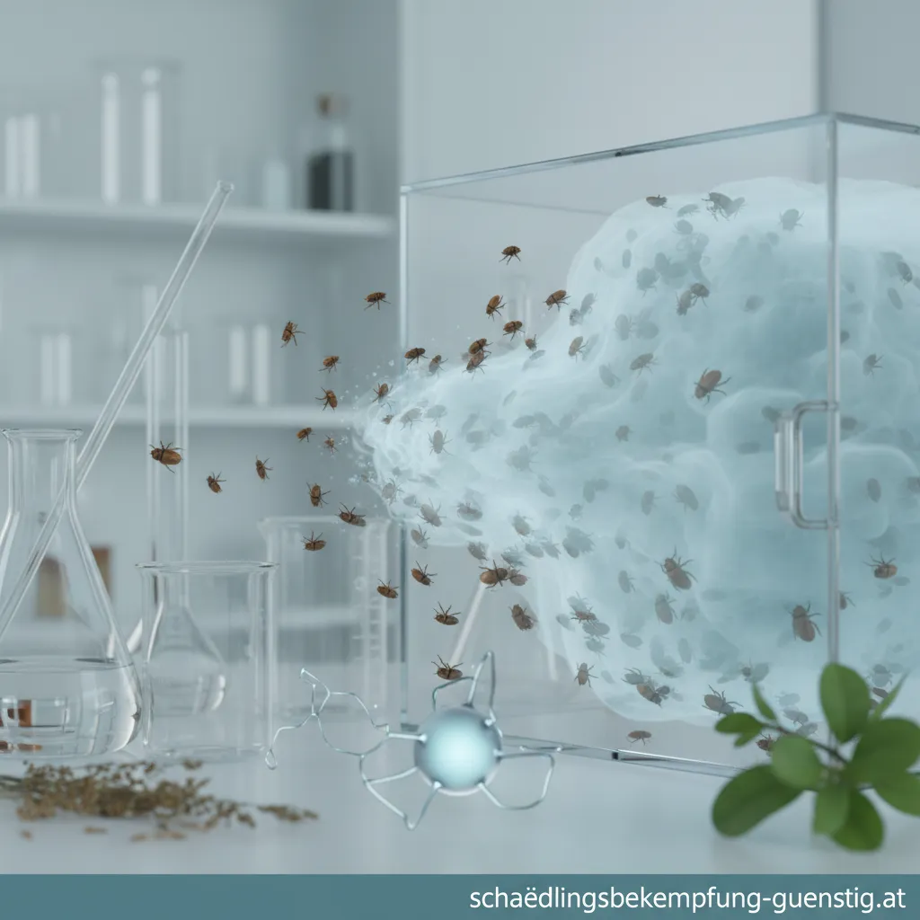 Einrichtung, die mit Käfer Argon Gas in einer speziellen Kammer behandelt wird